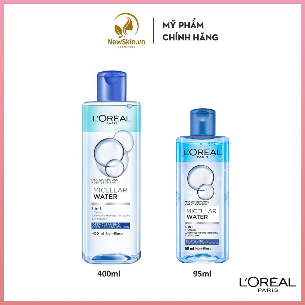 Nước Tẩy Trang L'oreal 3 In 1 Micellar Deep Cleansing