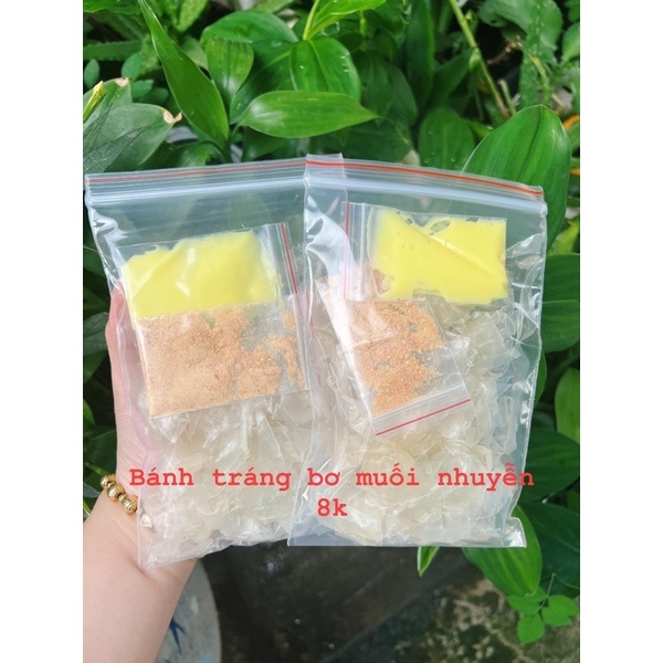 Bánh tráng bơ muối nhuyễn