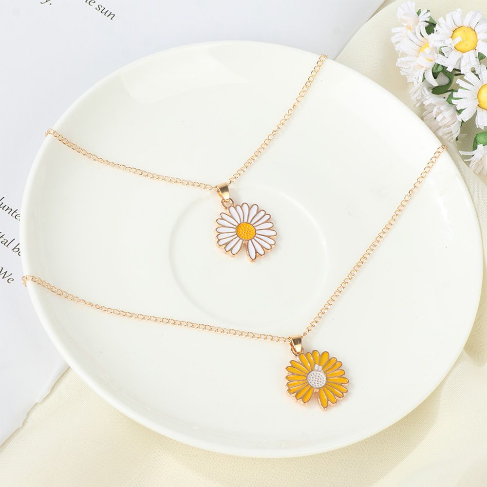 Vòng cổ mặt hình hoa hướng dương thời trang cho nữ