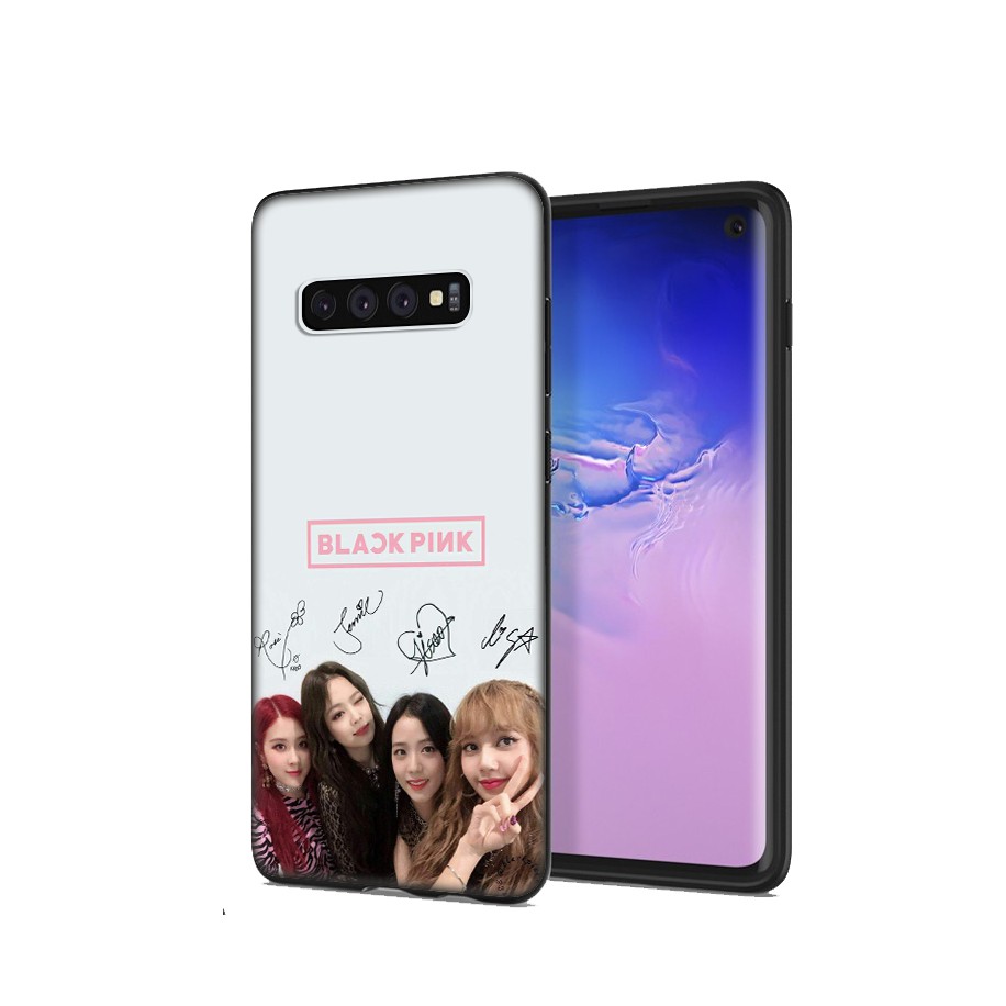Samsung Galaxy J2 J4 J5 J6 Plus J7 J8 Prime Core Pro J4+ J6+ J730 2018 Casing Soft Case 12SF Black Lalisa Lisa Rose Jisoo Jennie Pink K Pop mobile phone case