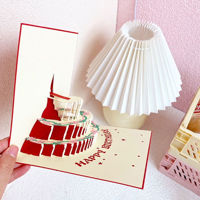 Thiệp Chúc Mừng Sinh Nhật 3D Sáng Tạo Thẻ
