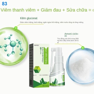 2021 ✸Xịt miệng cho mèo, chống viêm vệ sinh răng hôi chó, có mùi hôi, thú cưng sưng đỏ