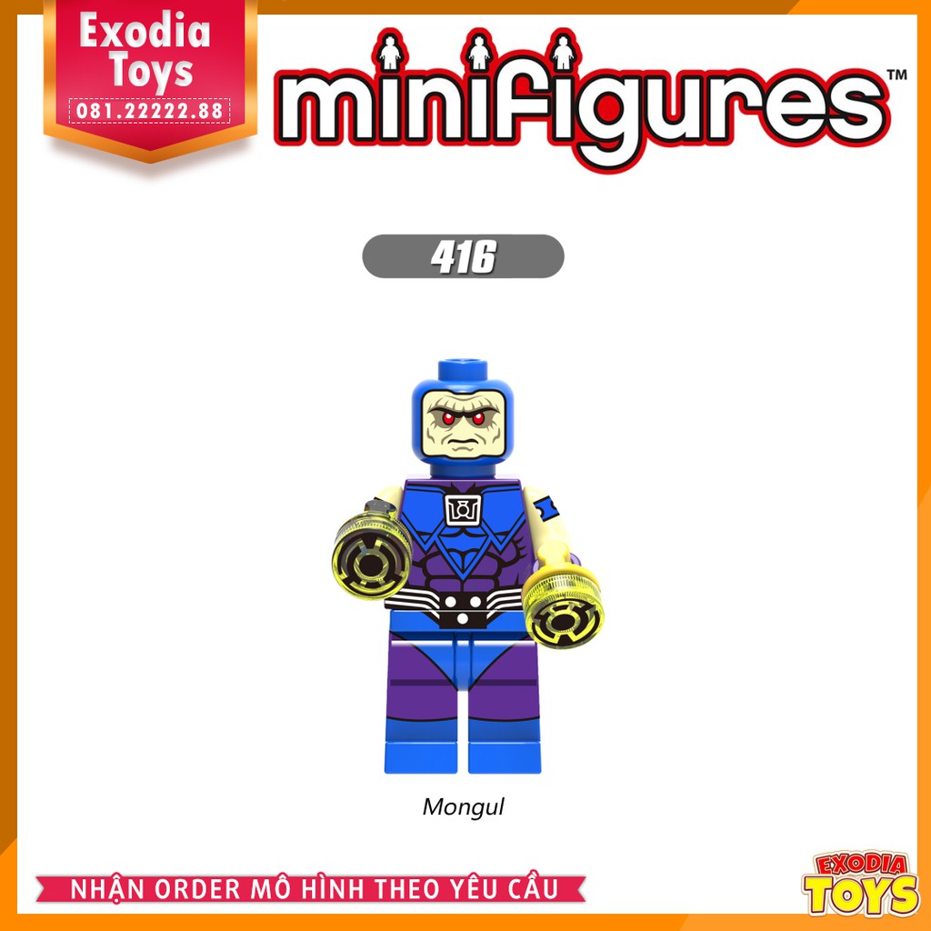 Xếp hình minifigure nhân vật siêu anh hùng vũ trụ Marvel/DC - Đồ Chơi Lắp Ghép Sáng Tạo - X0134