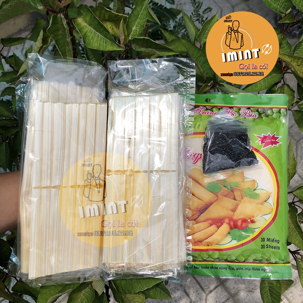 Set đầy đủ 30 cuốn bò bía  IMINT FOOD