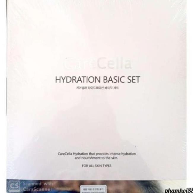 Bộ Dưỡng Da CareCella Hydration Basic Set, tuyển sỉ, ctv Ib