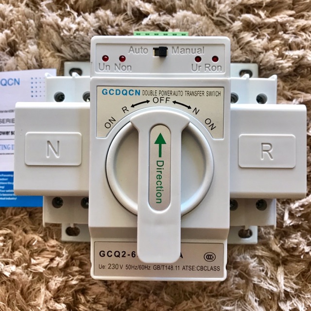 Bộ đổi nguồn điện ATS 2P 63A