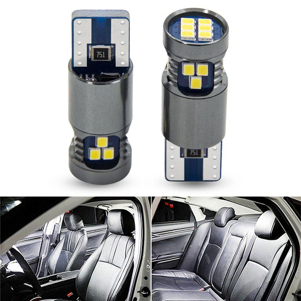 2 Bóng Đèn LED Biển Số Xe Hơi 12V 2016 18SMD