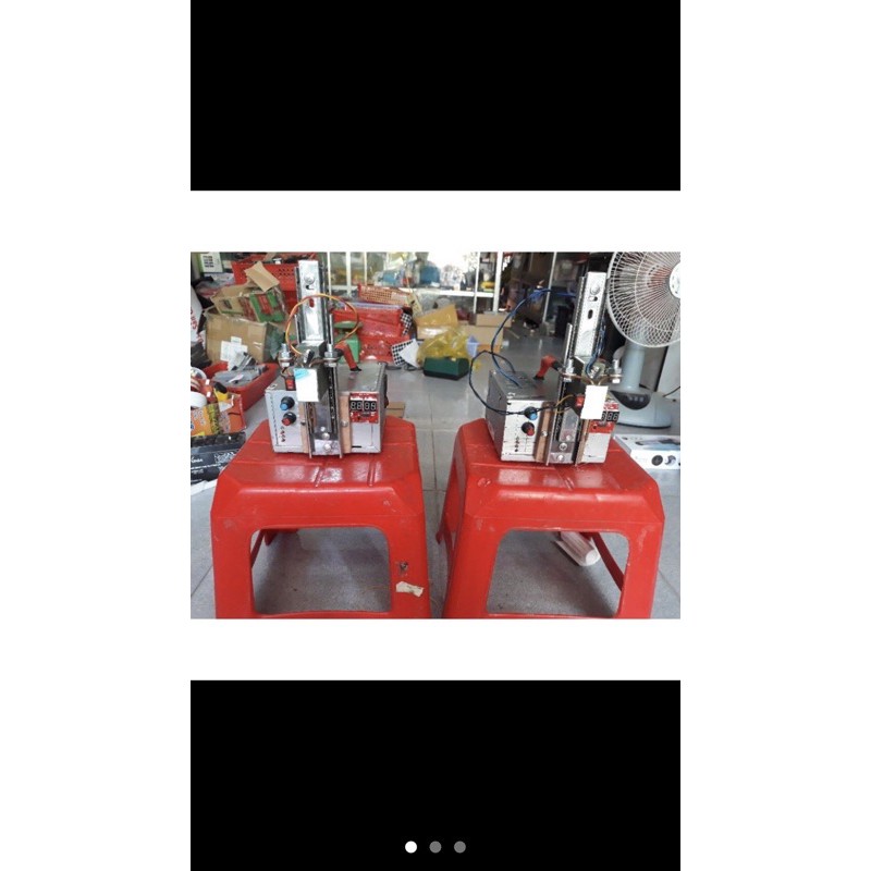 Máy hàn cell pin cân lực DIY