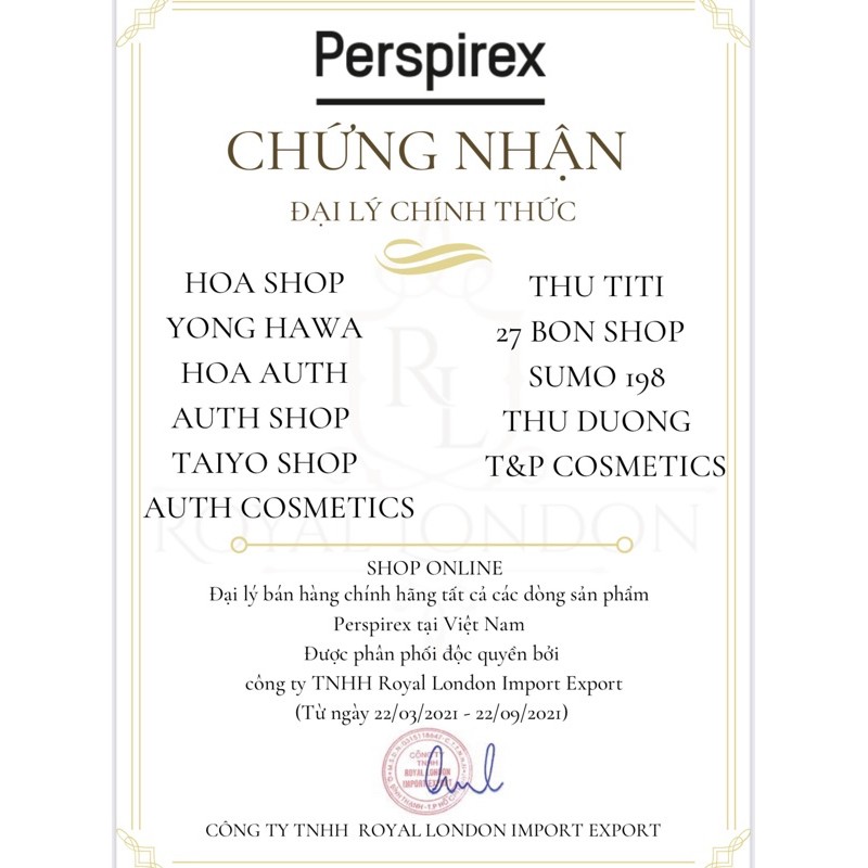 Lăn khử mùi Perspirex da nhạy cảm | BigBuy360 - bigbuy360.vn