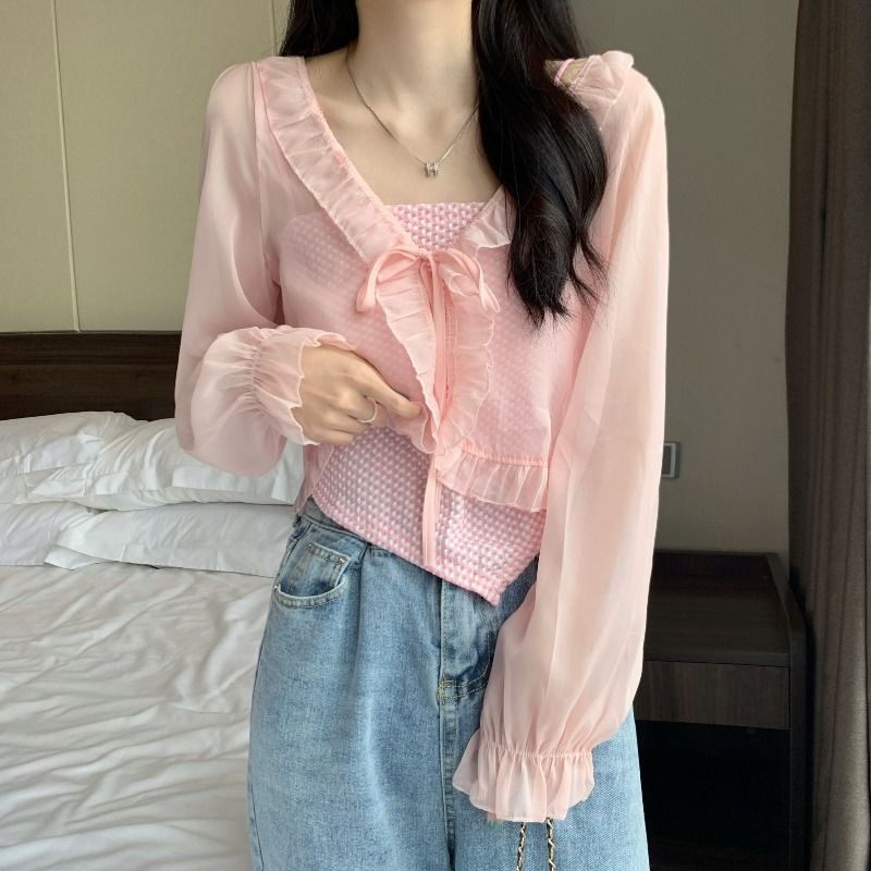 Áo Khoác Voan Mỏng Chống Nắng Thời Trang Mùa Hè Dành Cho Nữ