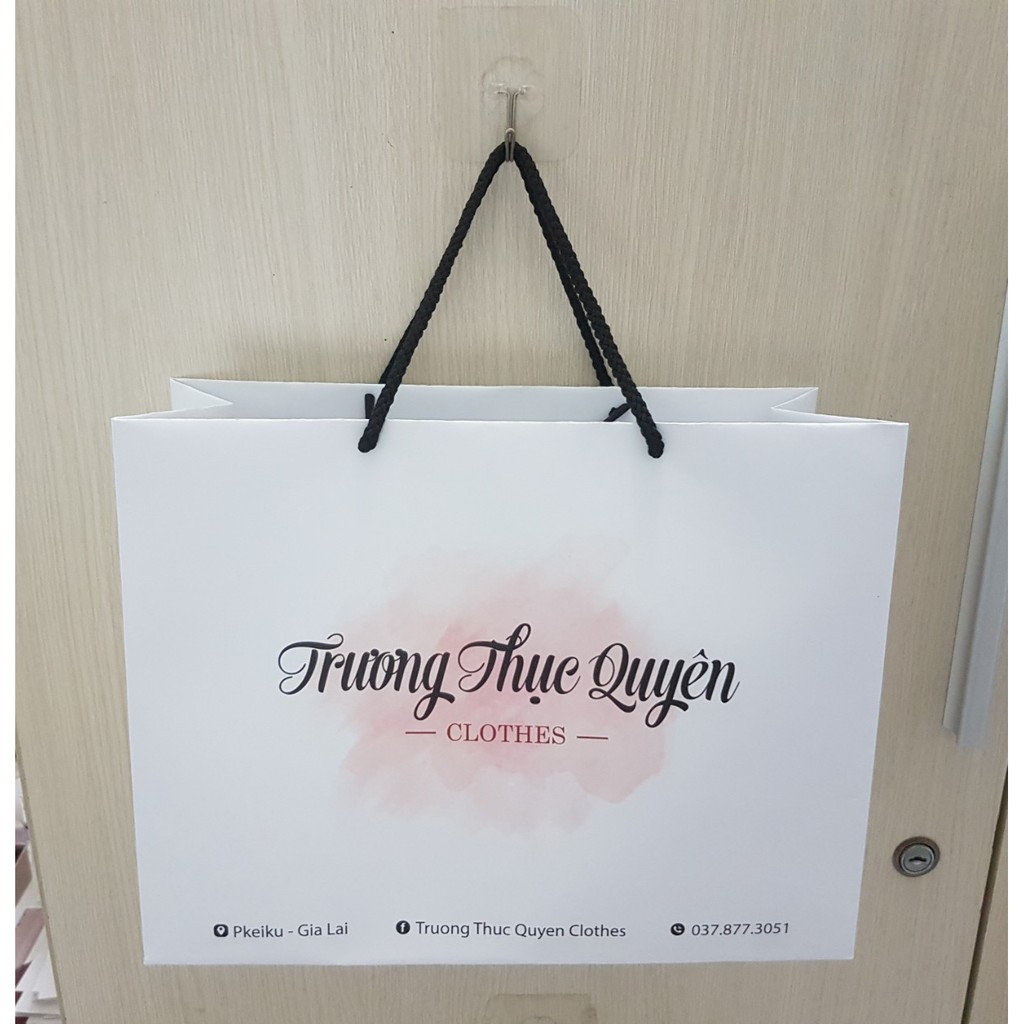 Túi giấy Couche được sử dụng làm túi giấy đựng mỹ phẩm