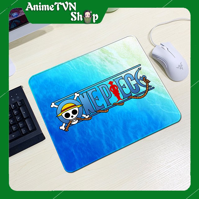 Miếng lót chuột hình Anime/Manga One piece - Đảo Hải Tặc - Hàng cao cấp từ cao su thiên nhiên (24 x 20 x 0.2)