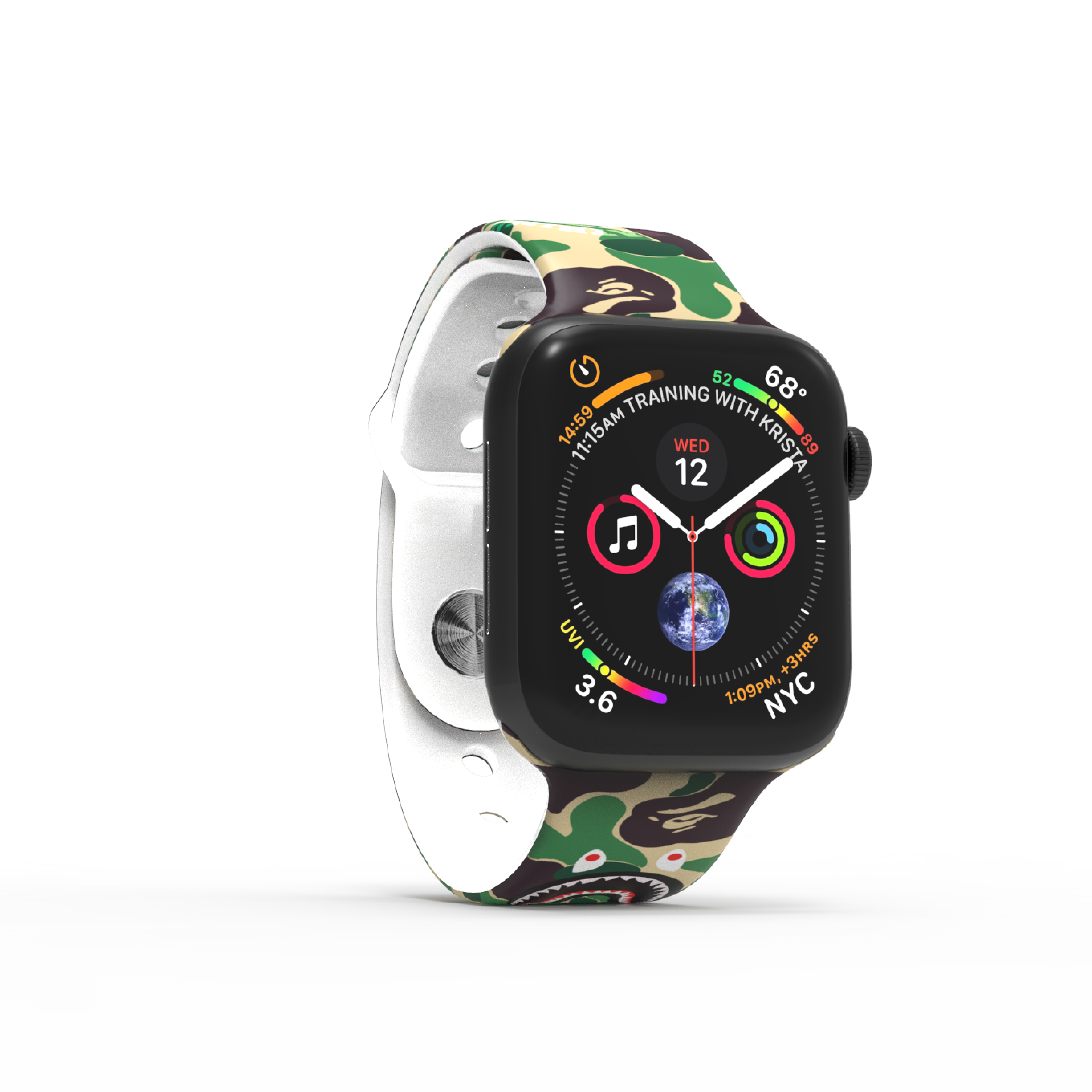 Dây Đeo Thời Trang Cho Đồng Hồ Thông Minh Apple Watch 44 40 42 38 41 45Mm Series 5 4 3 SE 6 7