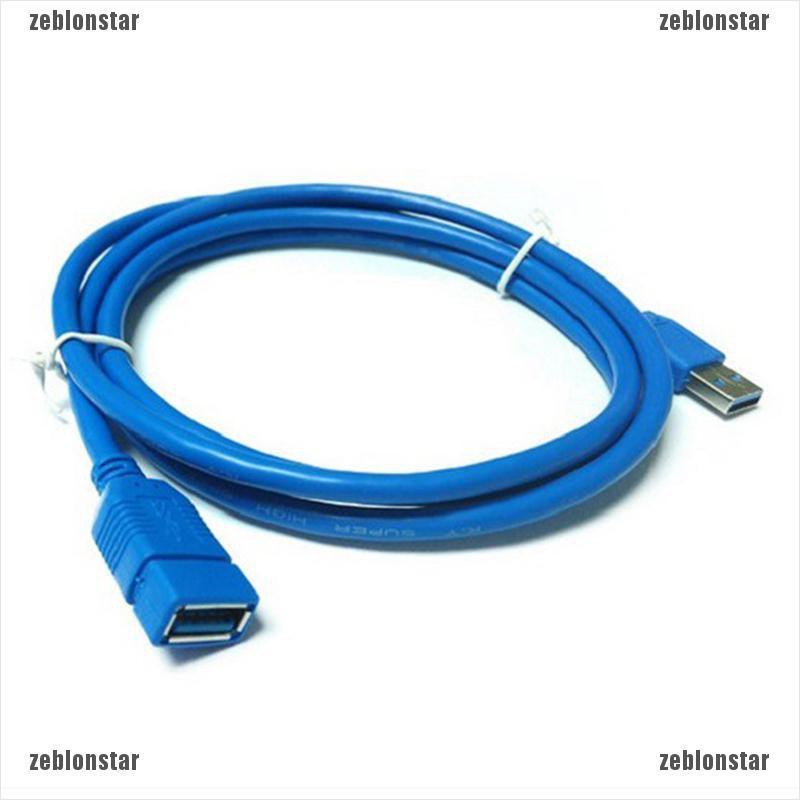 Dây cáp ghép nối dài USB 3.0-A màu xanh dương chuyên dụng