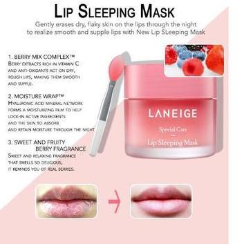 (Hàng Mới Về) Mặt Nạ Ngủ Cho Môi Laneige Kích Thước 3g Tiện Dụng Khi Đi Du Lịch | BigBuy360 - bigbuy360.vn