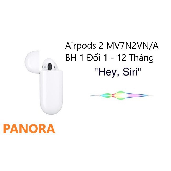 (VN/A Chính Hãng) Tai Nghe Airpod 2 New Nguyên Seal - Hàng chính hãng