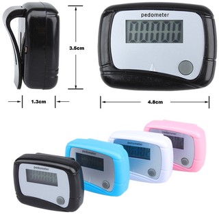 Đồng hồ điện tử đếm bước chân đi bộ màn hình lcd #8