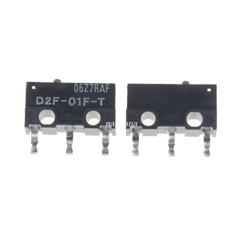 OMRON Set 2 Công Tắc Micro D2F-01F-T Chuyên Dụng Cho Logitech RAZER