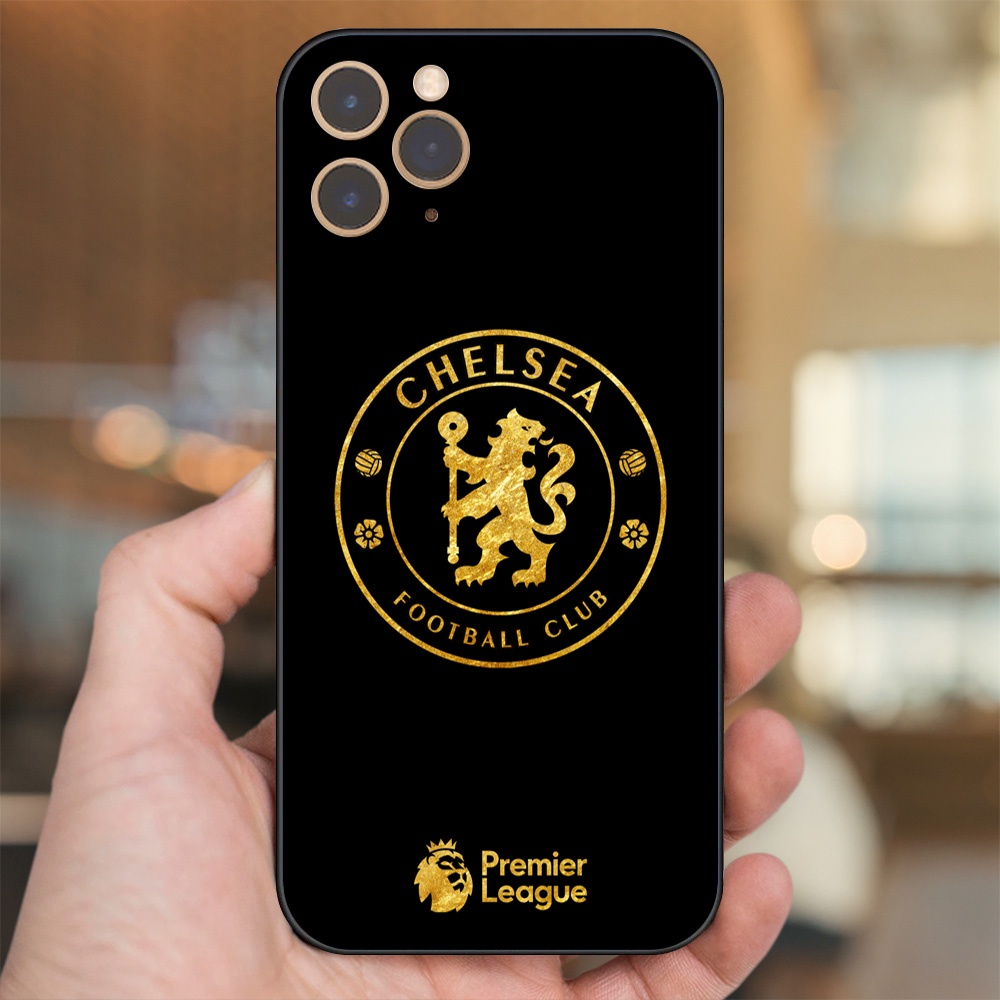 Ốp lưng iPhone 11 Pro dẻo đen cạnh vuông in hình Chelsea FC