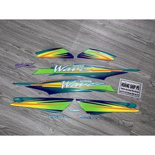 Tem wave thái 100 xanh ngọc