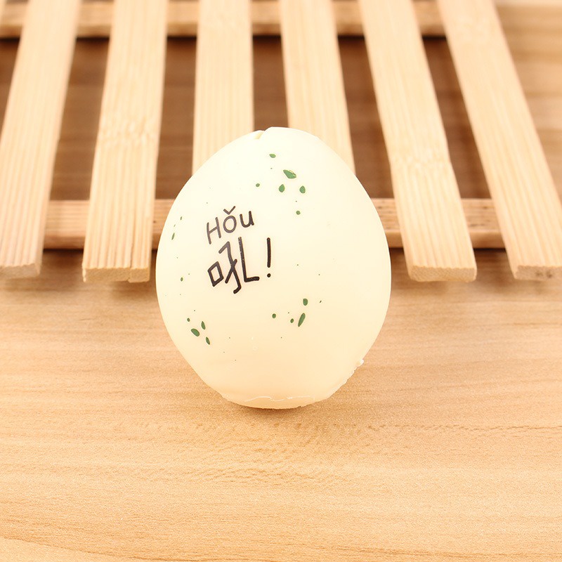 Trứng Lười Gudetama 2 lớp bóp trút giận xả stress giải tỏa căng thẳng đàn hồi mềm mịn