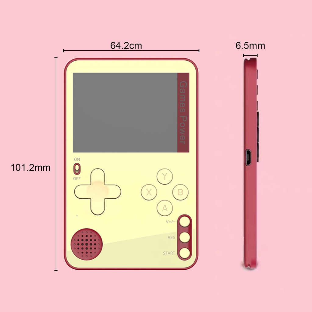 Bảng điều khiển trò chơi cầm tay mini siêu mỏng K10