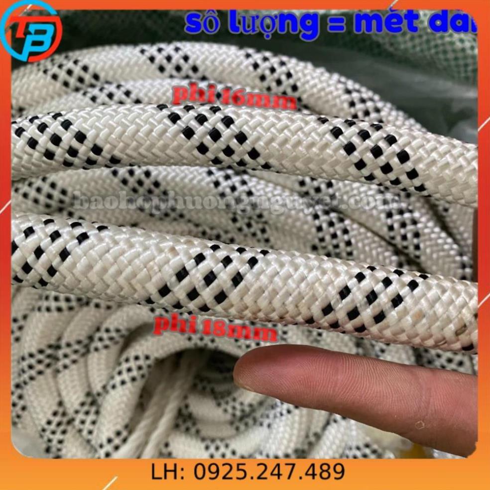 Dây dù phi 16 [DÂY CƯỜNG LỰC] dây dù tết, 55m dây dù tròn tết siêu bền bỉ