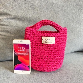 4 màu Mini Bag Crochet - Túi móc tay Mini