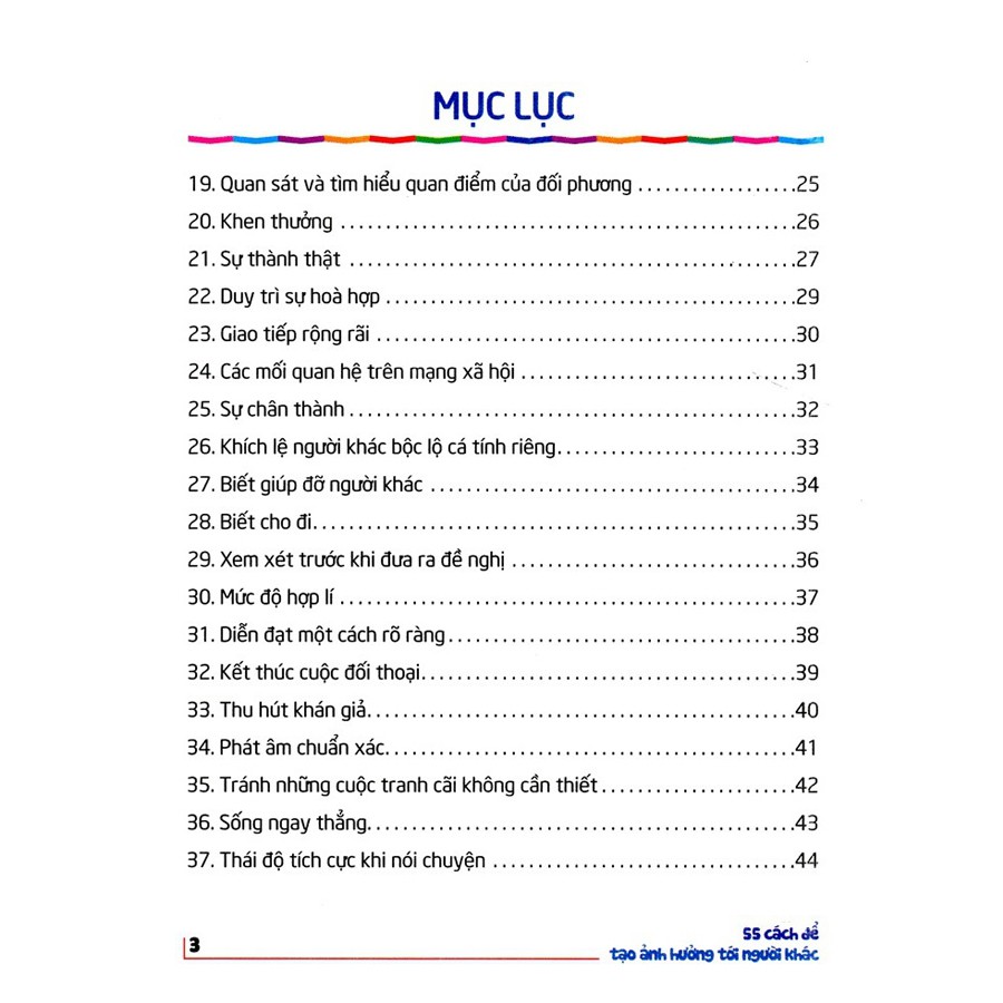 Sách: Tủ Sách Kĩ Năng Sống Dành Cho Học Sinh - 55 Cách Để Tạo ảnh Hưởng Tới Người Khác