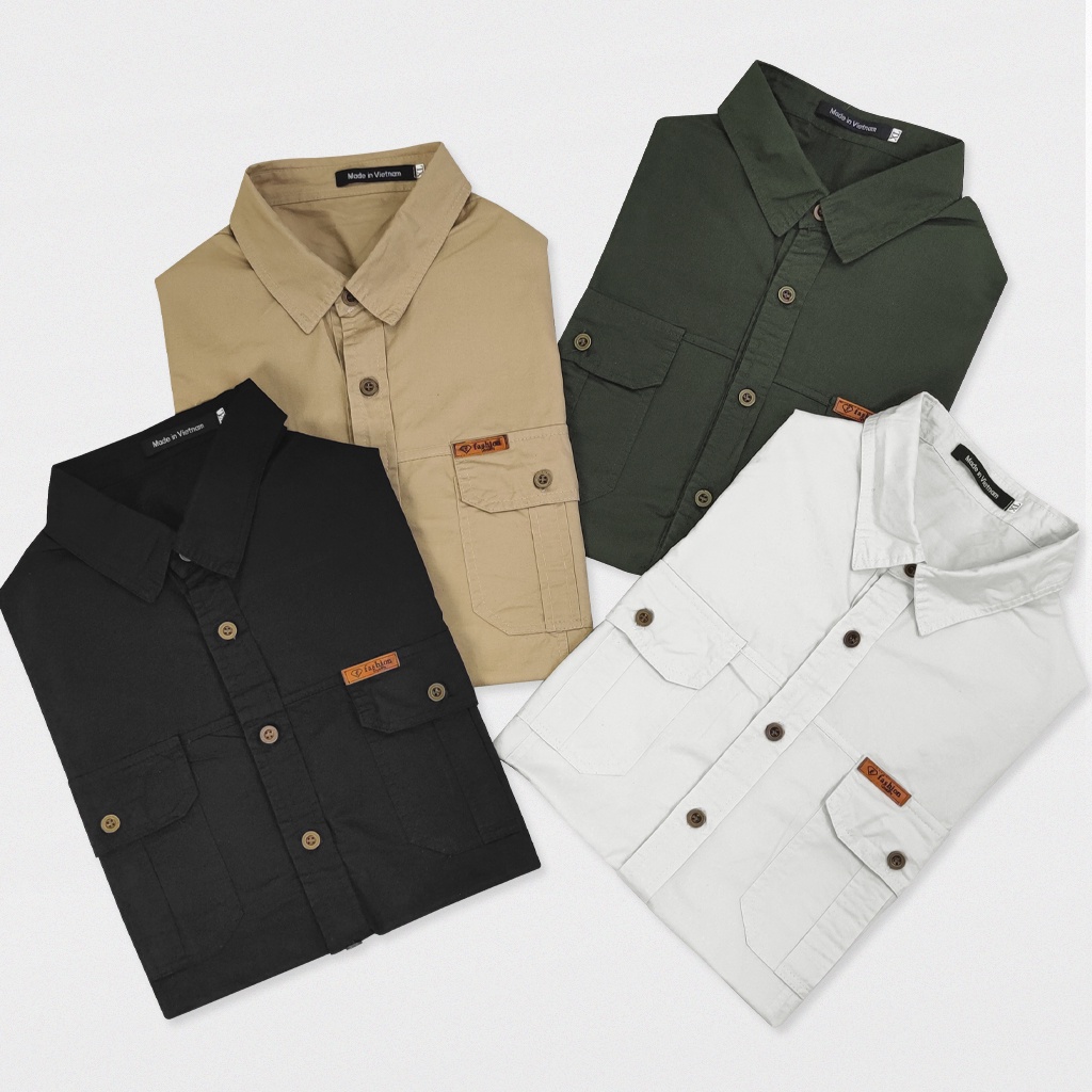 Áo sơ mi nam dài tay TINOFUN vải kaki mềm mịn thể thao đẹp mã "KC-A" cho dân văn phòng, công sở mùa thu đông | BigBuy360 - bigbuy360.vn