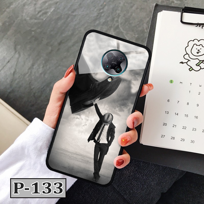 Ốp Xiaomi K30 Pro/ Poco F2 Pro - lưng kính in hình 3D