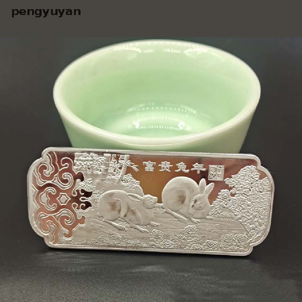 Đồng Xu Kỷ Niệm Năm Mới 2023 In Họa Tiết Con Thỏ Hoàng Đạo Phong Cách Trung Hoa