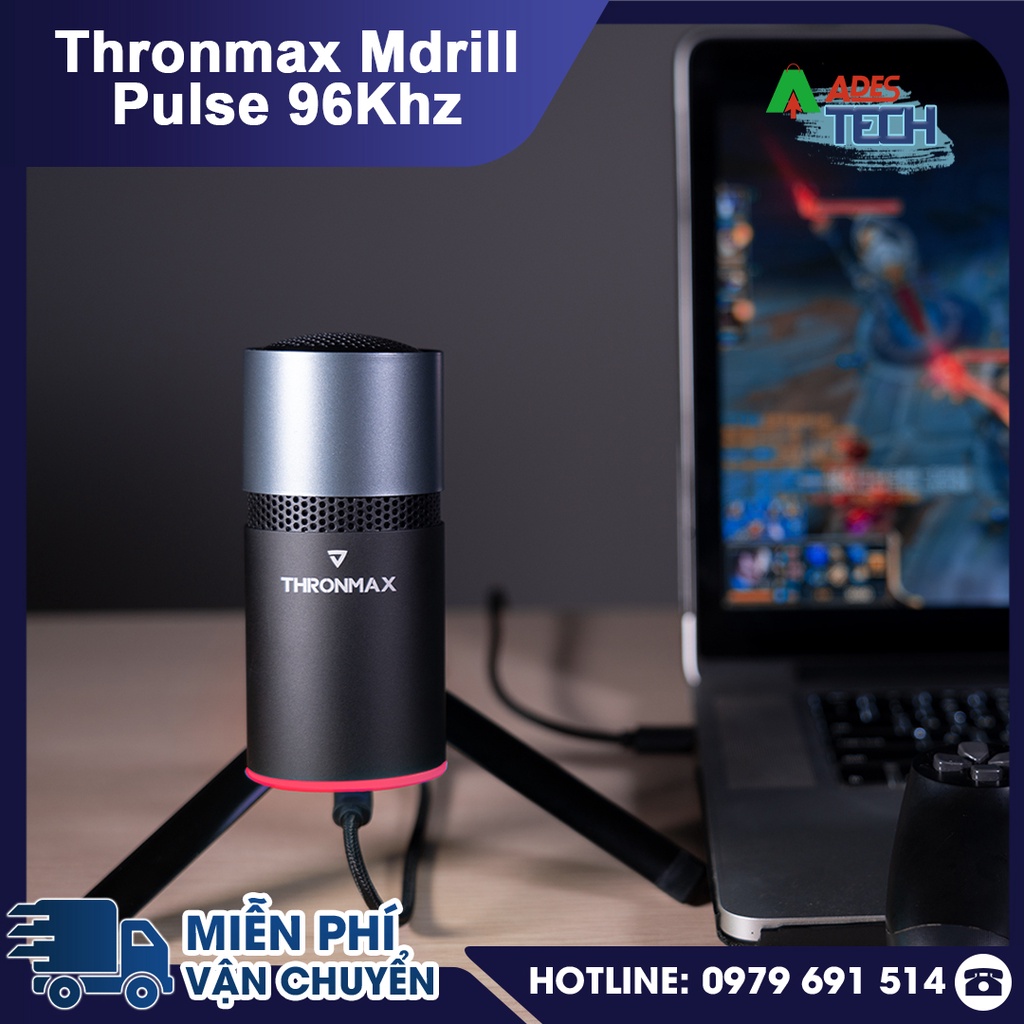 Microphone Thronmax Mdrill Pulse + Noise Cancellation M8 - Công Nghệ ACN Loại Bỏ Tiếng Ồn