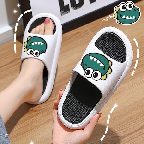 Dép quai ngang DINOSAUR - dép khủng long đáng yêu hot 2022