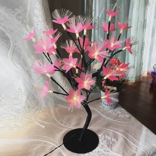 Đèn cây hoa để bàn