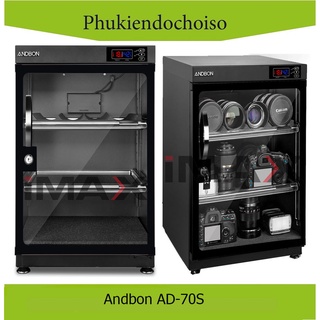 Tủ chống ẩm 70 lít, andbon ad-70s