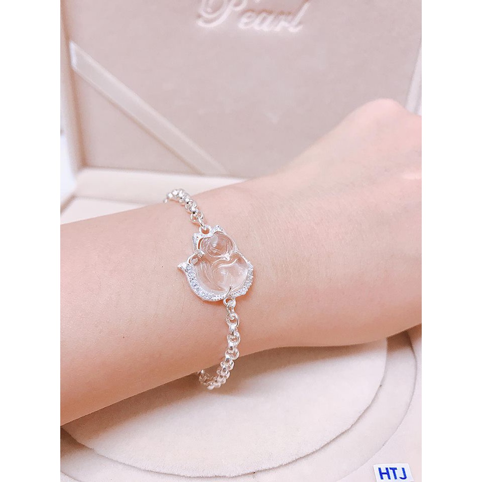 lắc tay hồ ly bạc