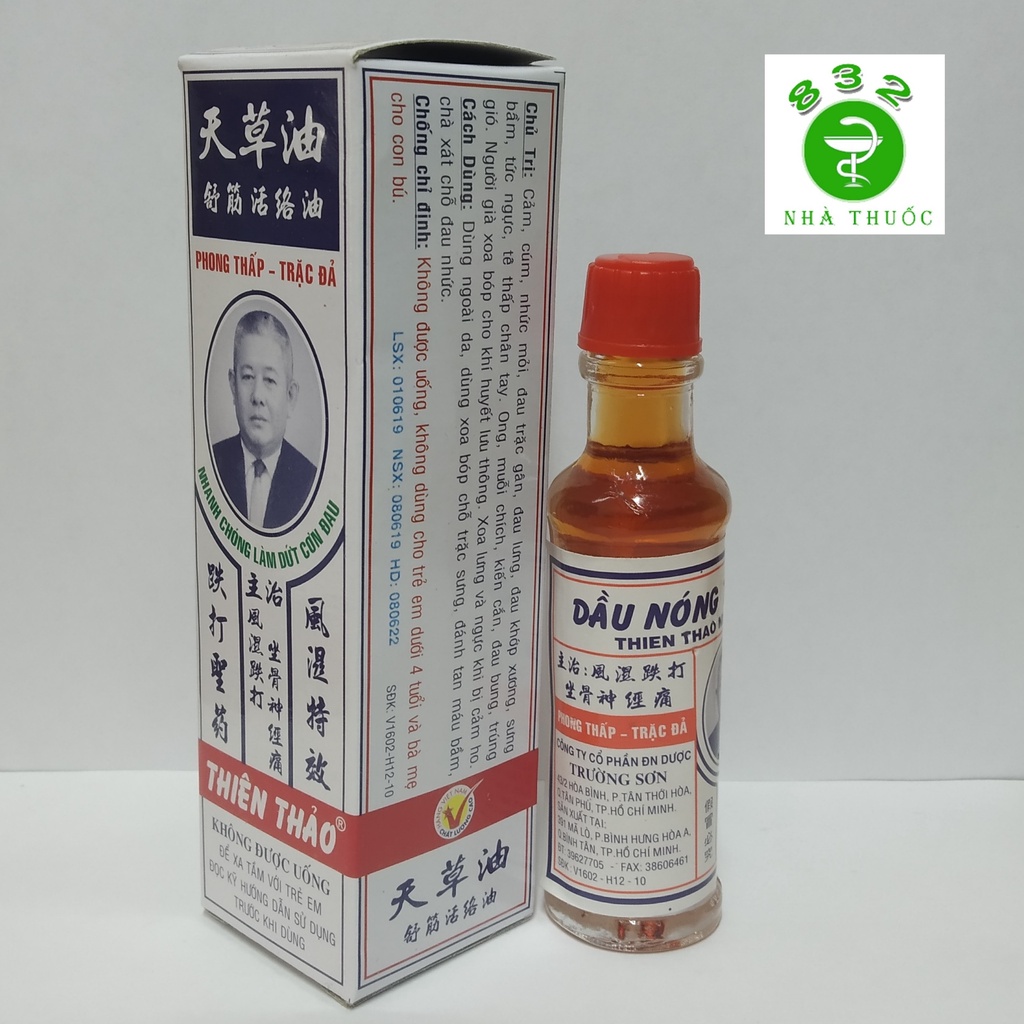Dầu nóng Thiên Thảo lọ 10ml