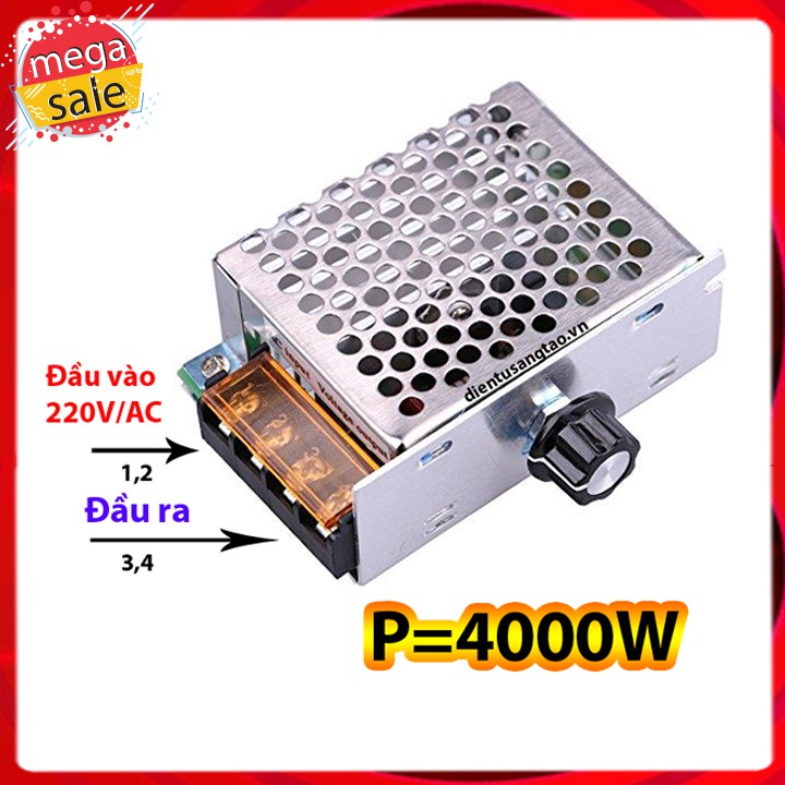 Mạch Dimmer AC Công suất 4000W