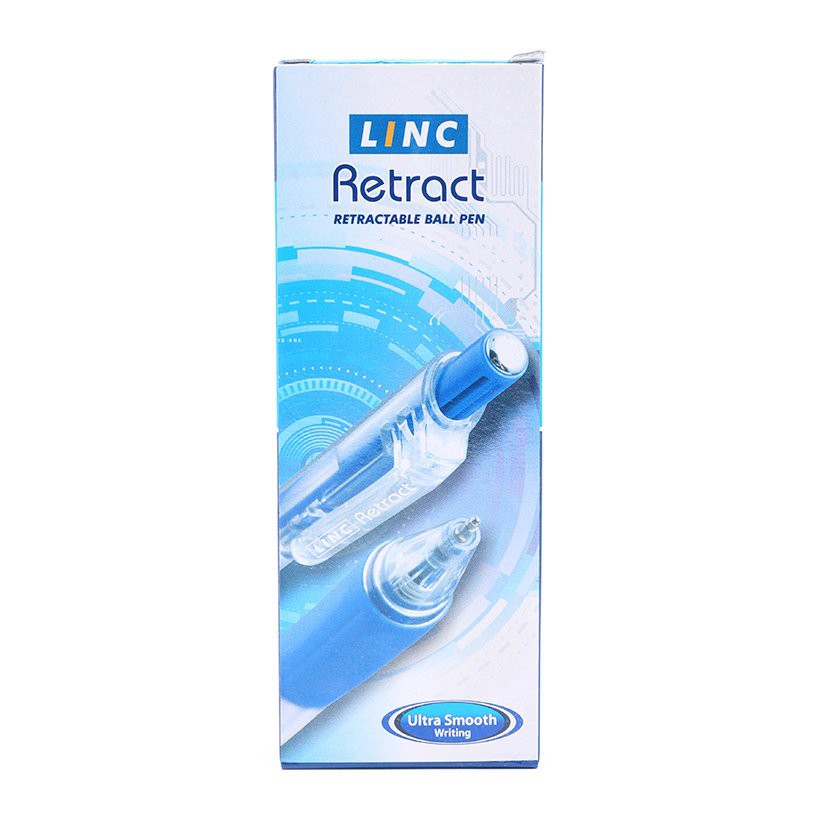Bút Bi LINC Retract 0.7mm (Hộp 12 Chiếc)