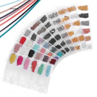 Phụ kiện dây xích / bi trang trí móng set 6 mẫu
