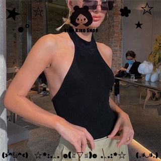 Áo croptop thun nữ hở lưng sexy đầy cá tính