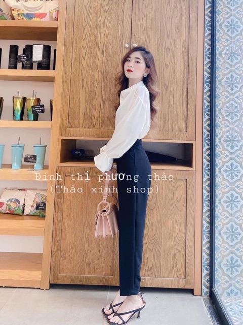 QUẦN BAGGY TRƠN BASIC DÁNG CHUẨN