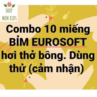 Bỉm quần Eurosoft 10 miếng dùng thử M/L/XL/XXL/XXXL