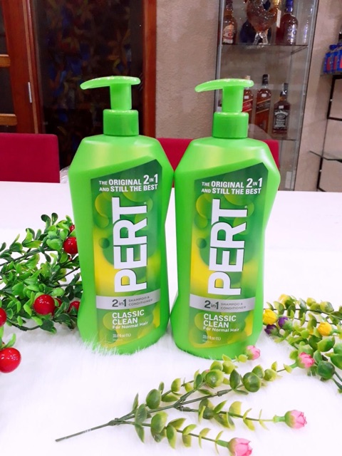 ☘️Dầu Gội và Xả PERT CLASSIC CLEAN 2in1 Shampoo &amp; Conditioner 1L của Mỹ☘️