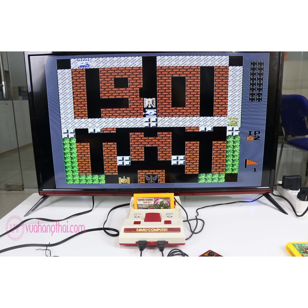 Máy Chơi Game Điện Tử 4 Nút D19 SNES 500 Game