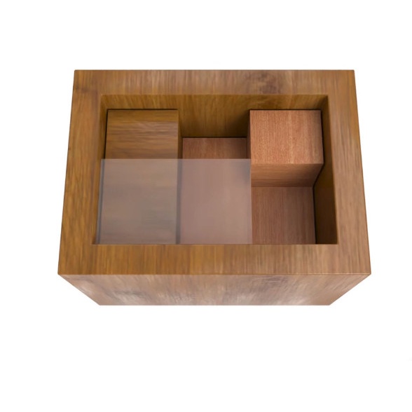 Đồ chơi trí tuệ_Thử thách trí não_4L - Pack-in Puzzle_Hack não & Xoắn não_IQ Toy_Giải đố_Thông minh_Trí Tuệ_Tư Duy Logic