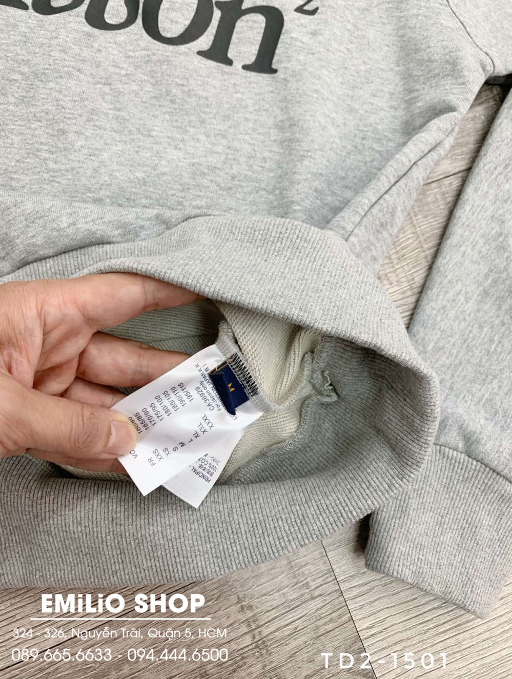 Áo Thun tay dài TD2-1501 | BigBuy360 - bigbuy360.vn