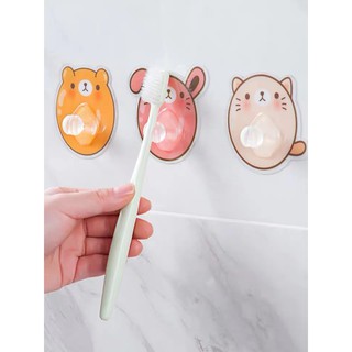 Miếng dán treo bàn chải đánh răng