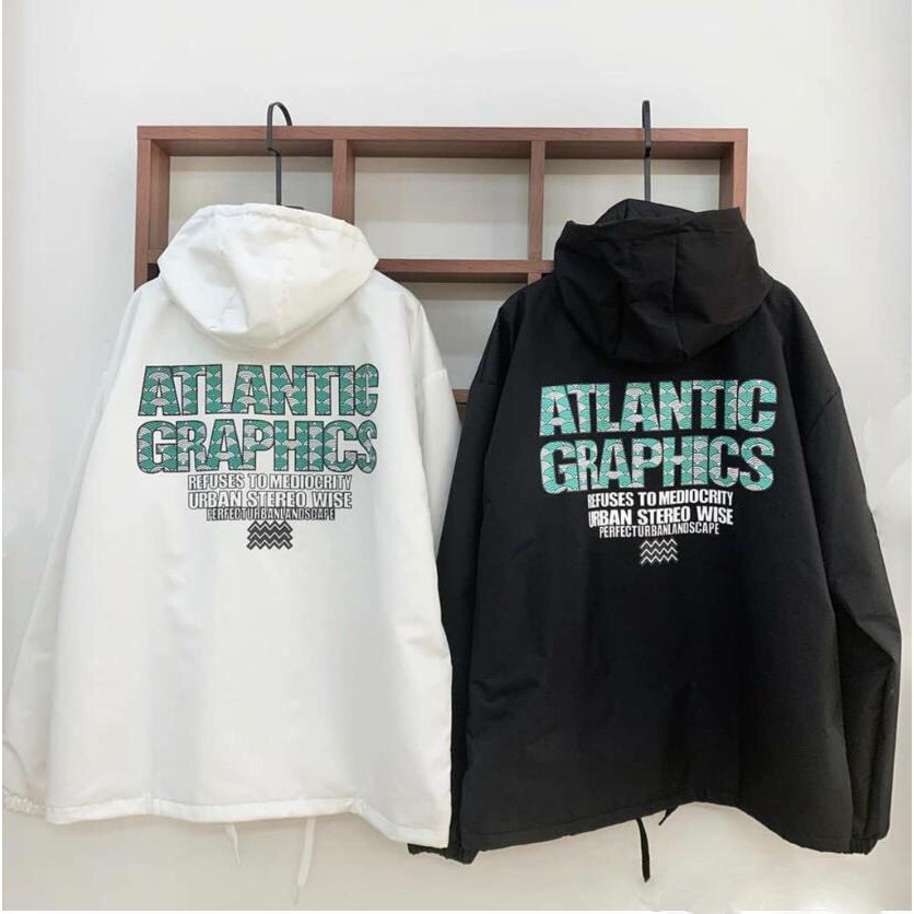 Áo khoác dù Mẫu mới unisex hình thật bao đẹp mềm mịn 2 lớp - Atlantic